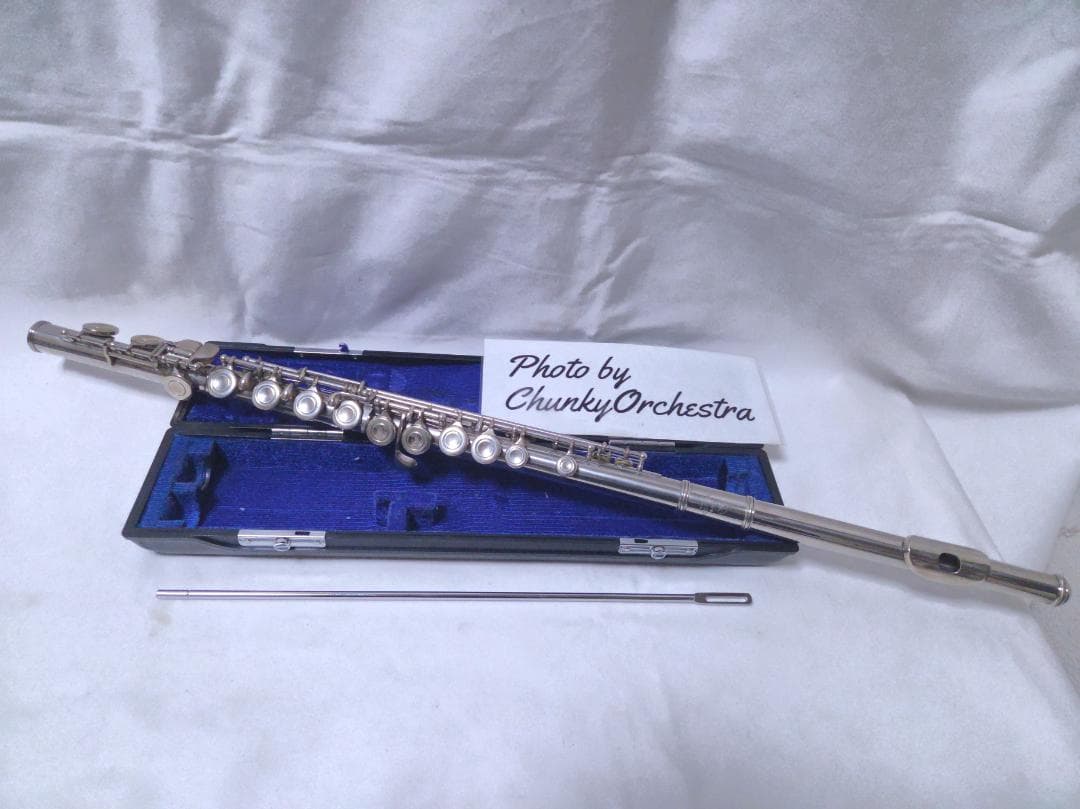 YAMAHA YFL-23 フルート 銀メッキ 日本製 Eメカ付き #3017