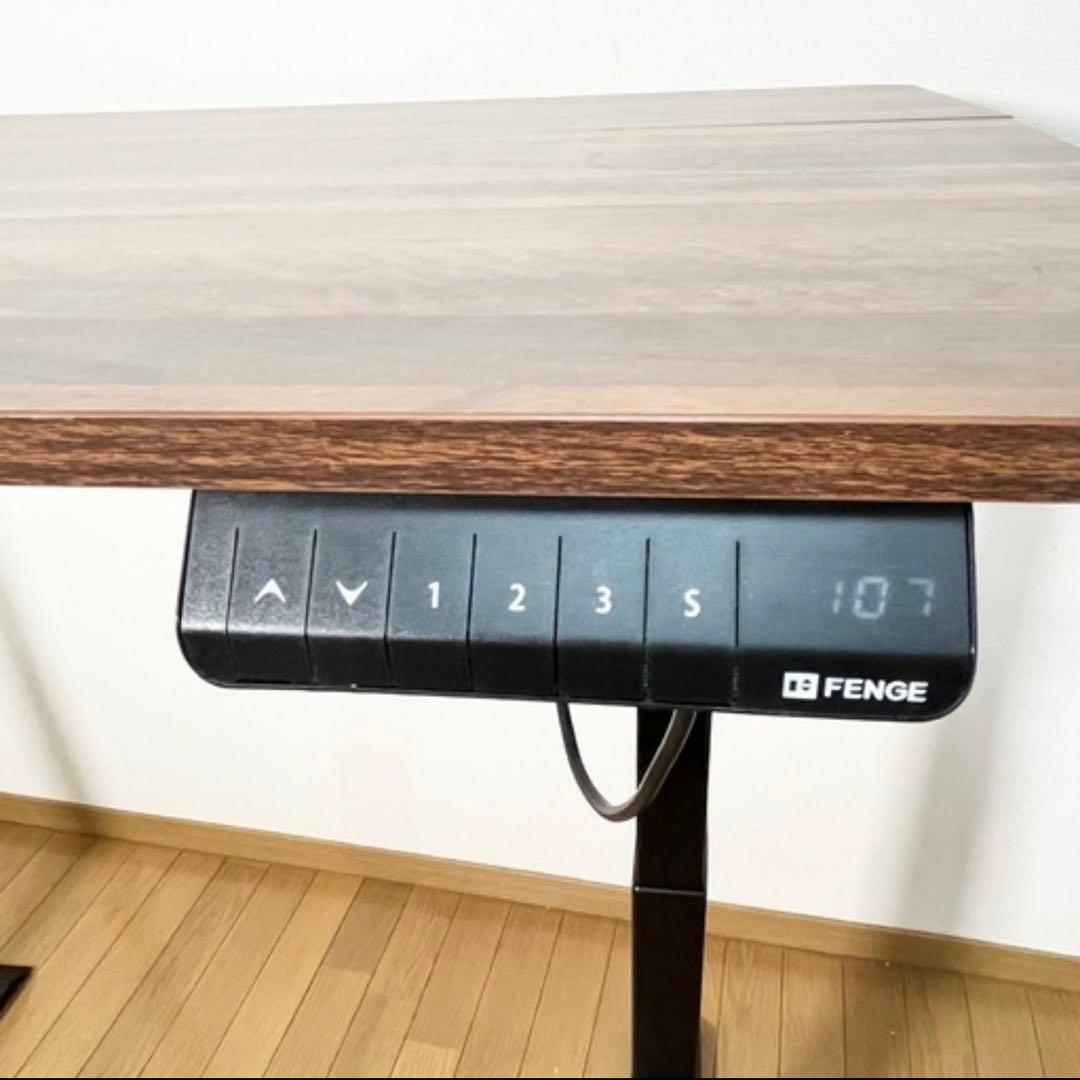 Fenge スタンディングデスク 電動式 昇降デスク パソコンデスク