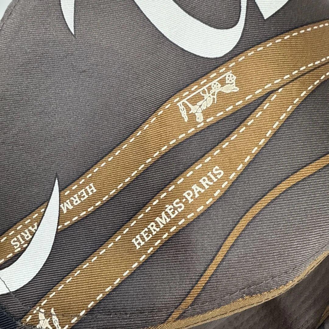 HERMESエルメス　シルク100%バケットハット 57cm 国内正規品　極美品