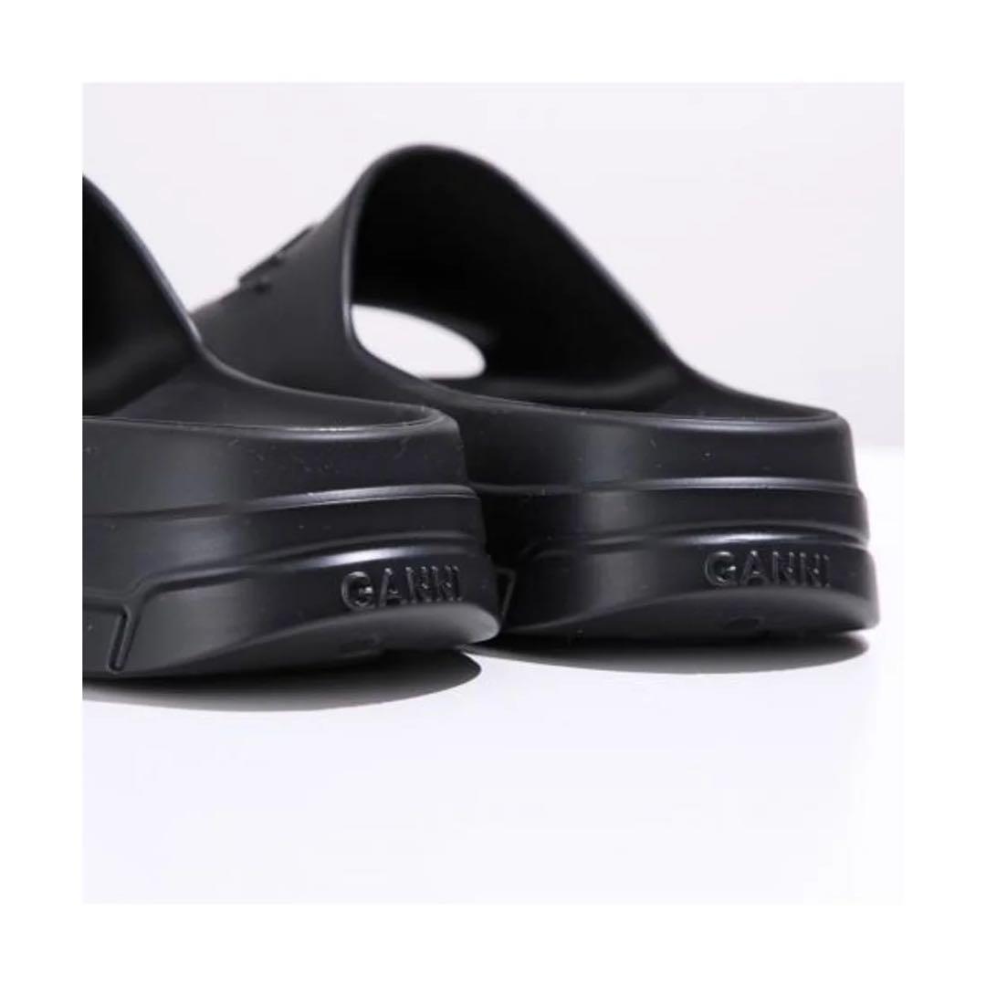 新品　GANNI Light Weight Pool Slide サンダル　黒