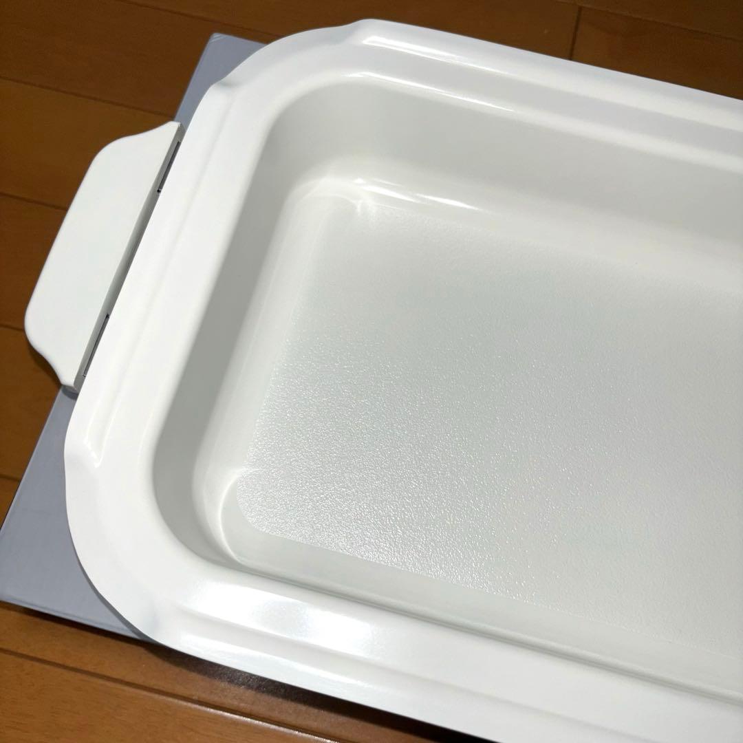 BRUNO コンパクトホットプレート たこ焼きプレート セラミックコート鍋付き
