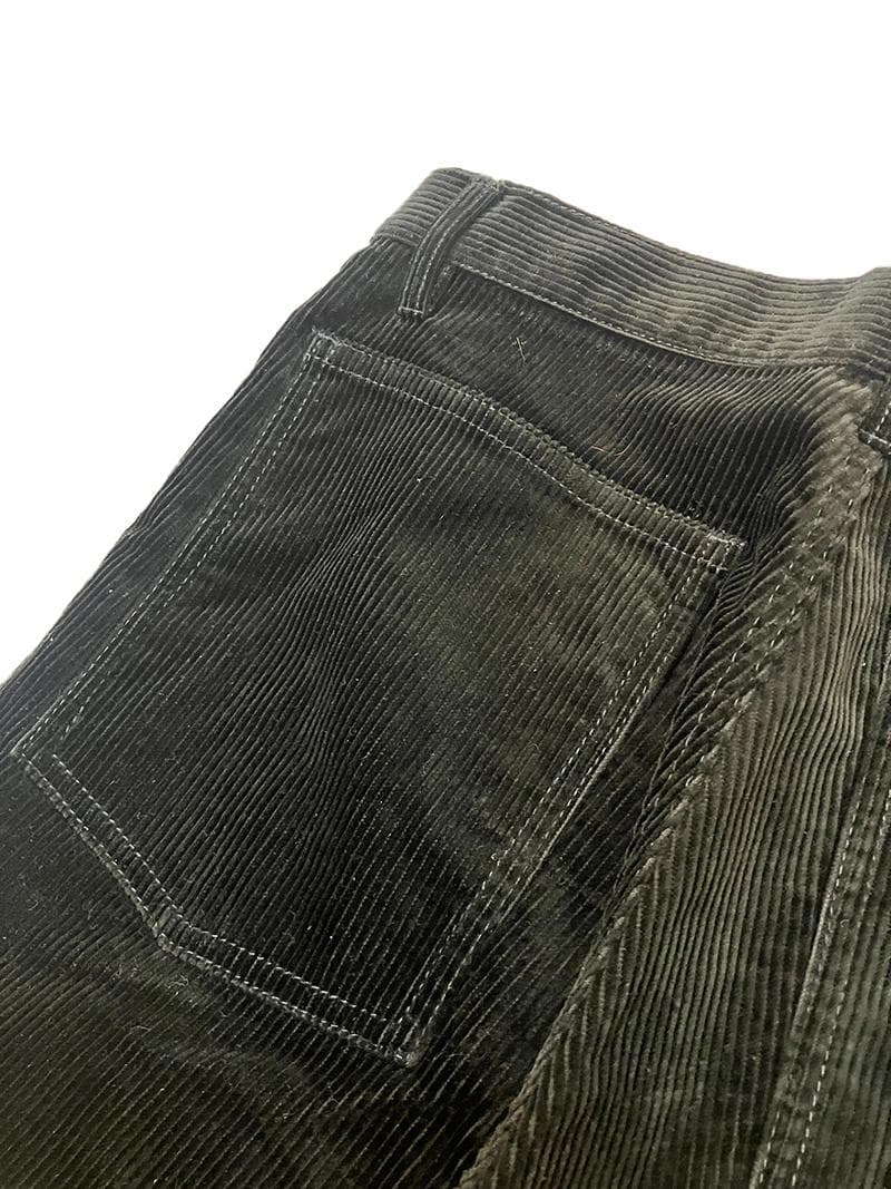 COMME des GARCONS SHIRT クロップド コーデュロイパンツ