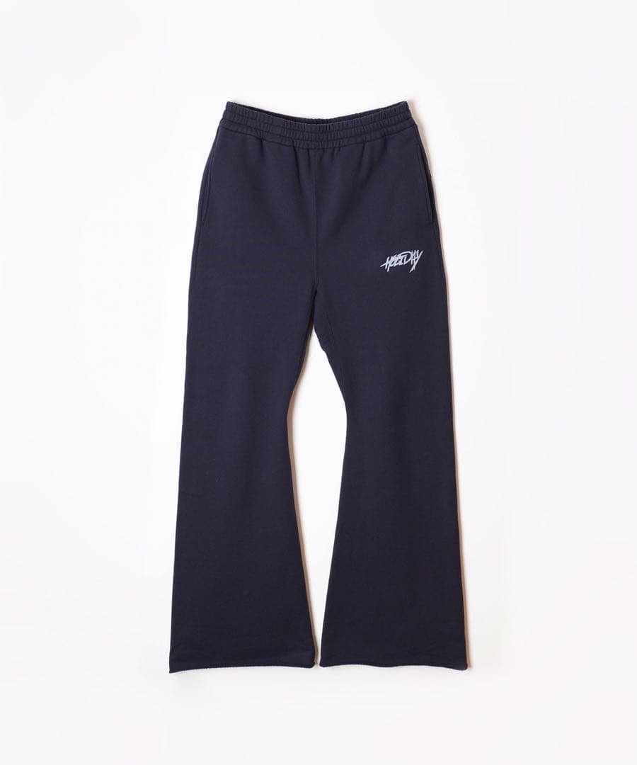 【新品】HOLIDAY POLYCON SWEAT FLARE PANTS