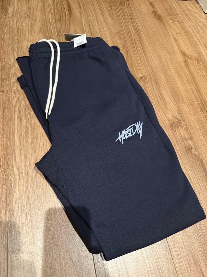 【新品】HOLIDAY POLYCON SWEAT FLARE PANTS