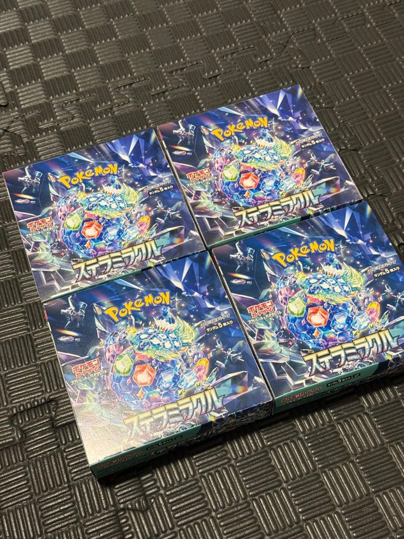 [新品未開封］ポケモン ステラミラクル 4Box