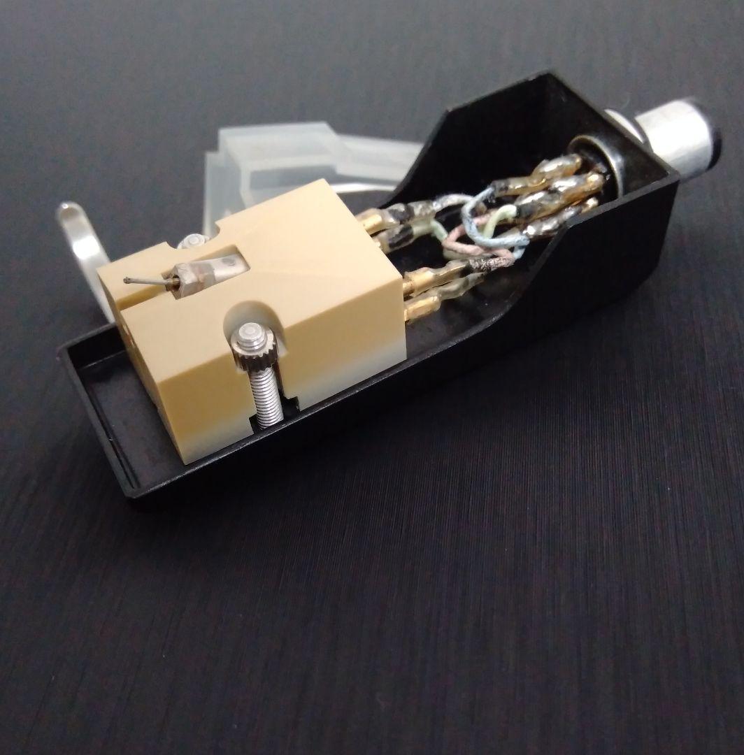 デノン MCカートリッジ DL-103S ヘッドシェル PCL-3 音質良好品