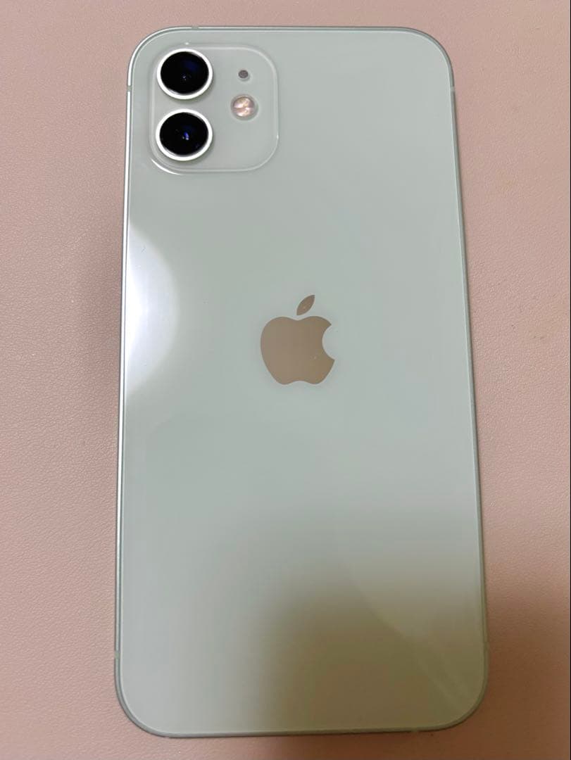 iPhone 12 128GB グリーン 純正充電ケーブル バッテリー残量84%