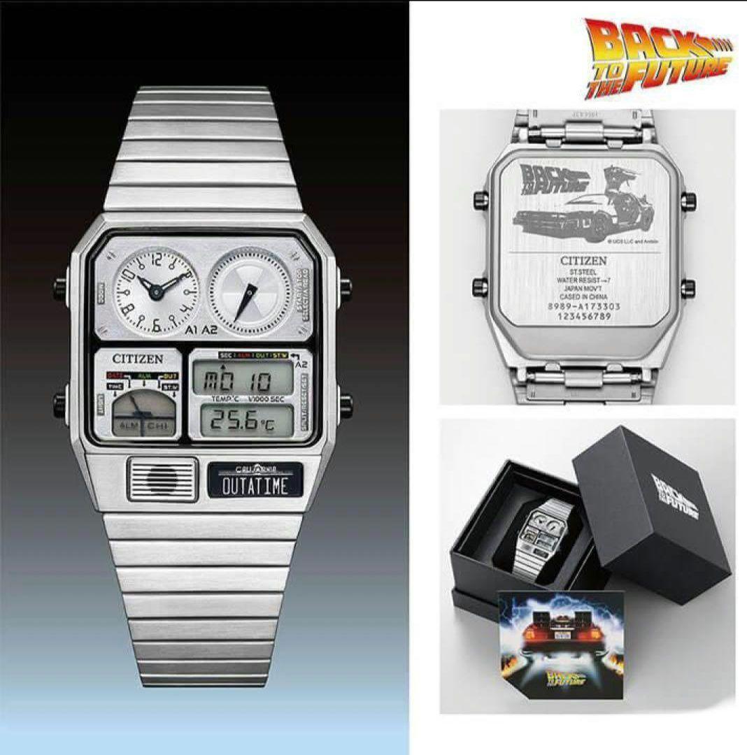 [300本限定] シチズン アナデジテンプ バックトゥザフューチャー