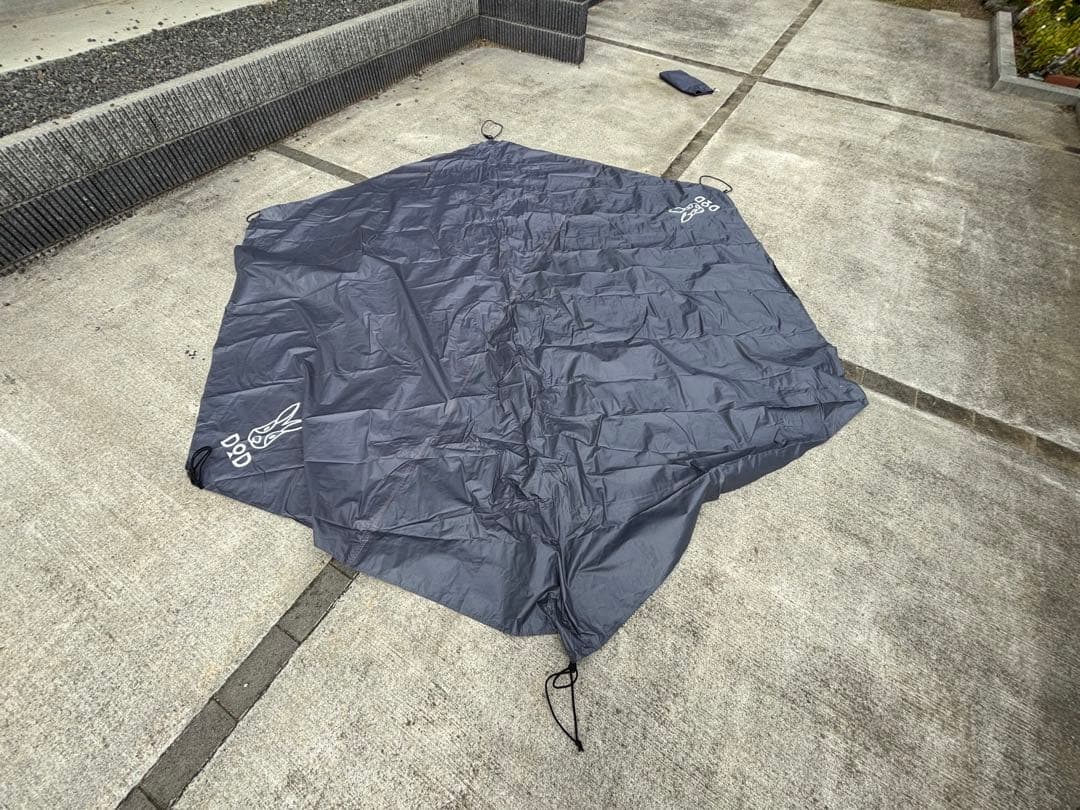 DOD ワンポールテントm グランドシート　トンガリハット