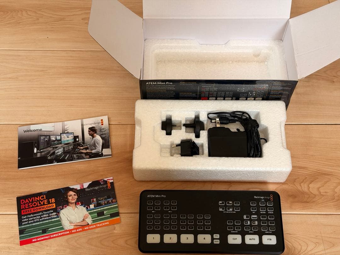 ATEM Mini Pro HDMIスイッチャー