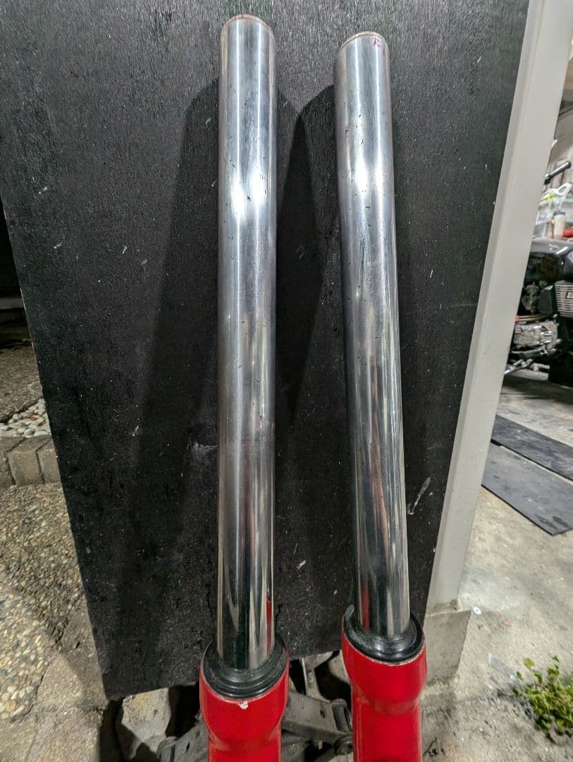 ゼファー400 フロントフォーク