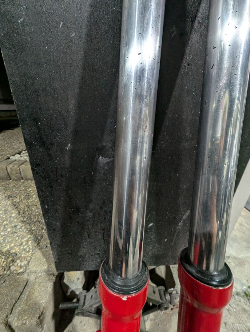 ゼファー400 フロントフォーク