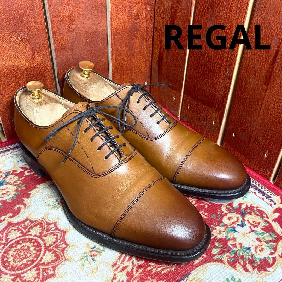 リーガル ワースコレクション V245 ストレートチップ ブラウン