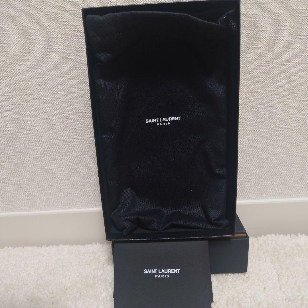 イブ・サンローラン　 ベージュ 長財布