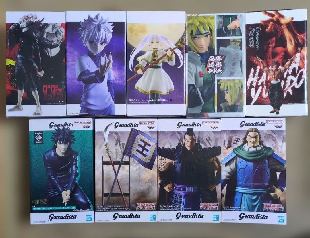 最新プライズフィギュア 9体 まとめ売り 波風ミナト Grandista セット