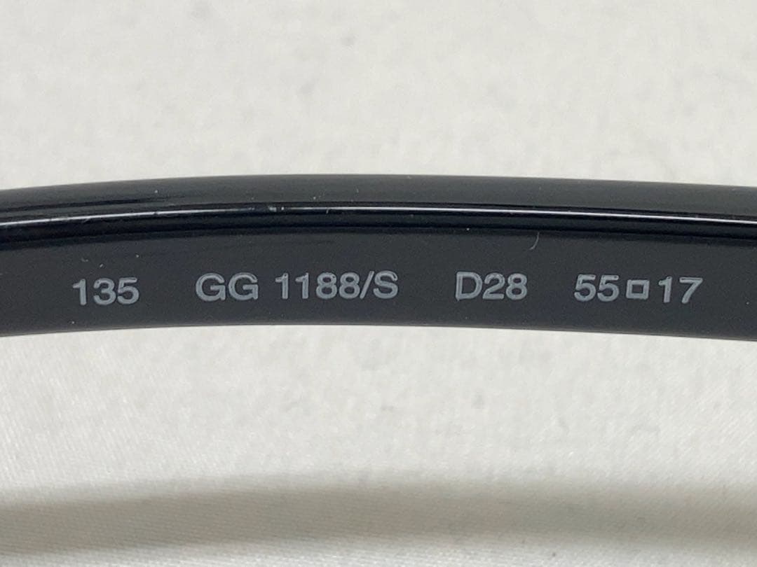GUCCI サングラス　135 GG 1188/S D28 55ロ17