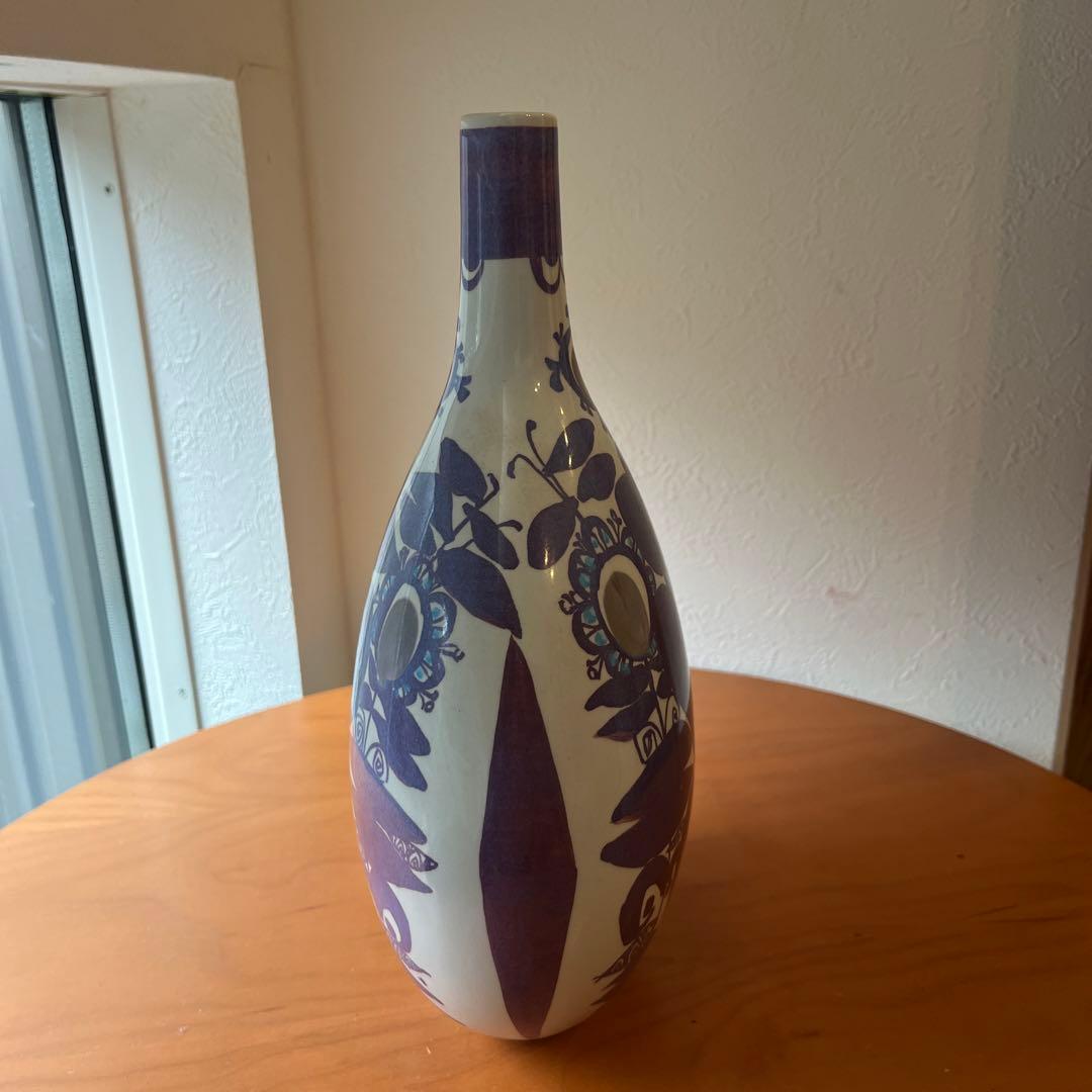 ロイヤルコペンハーゲン　テネラ　花瓶　美品　カリ