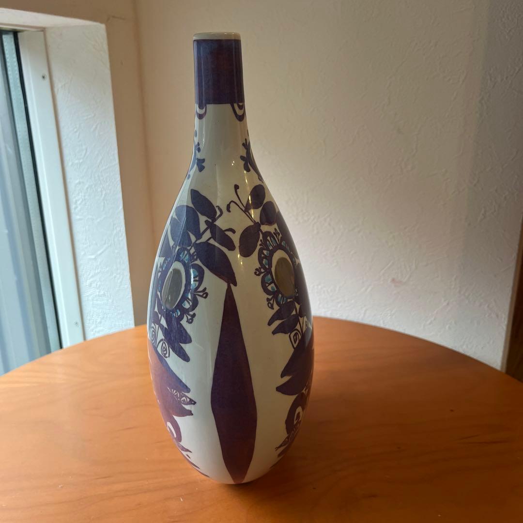 ロイヤルコペンハーゲン　テネラ　花瓶　美品　カリ