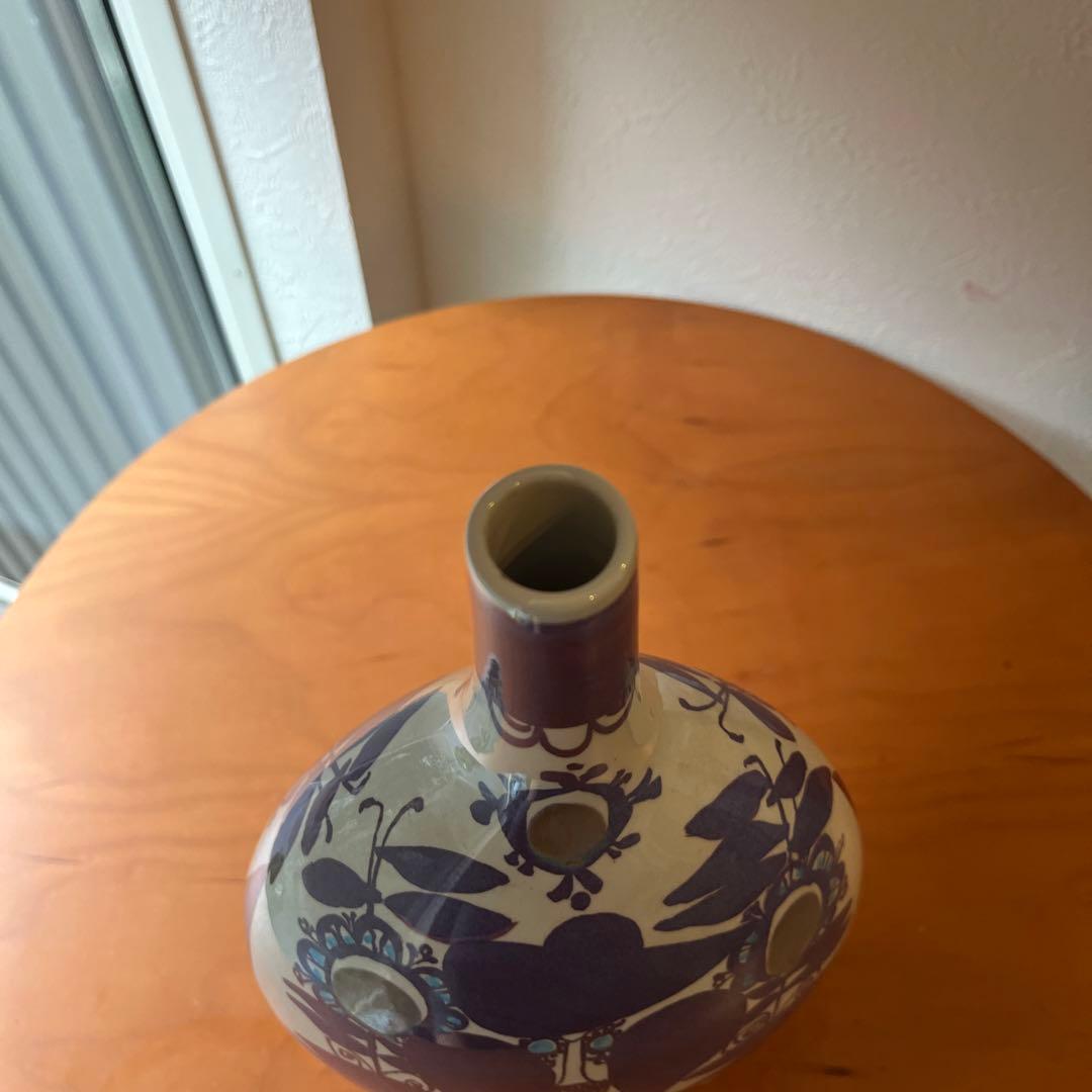 ロイヤルコペンハーゲン　テネラ　花瓶　美品　カリ