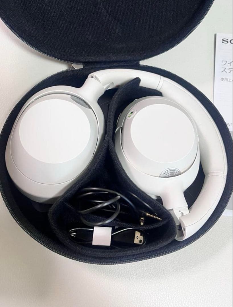 SONY ULT Wear ワイヤレスヘッドホン オフホワイト