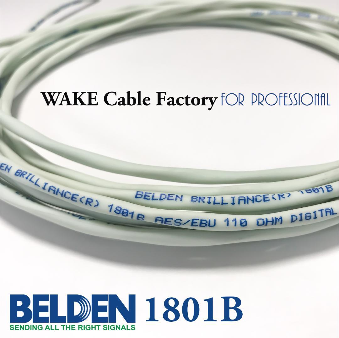 プレミアム仕様！BELDEN1801B★AES/EBUデジタルケーブル2.5m