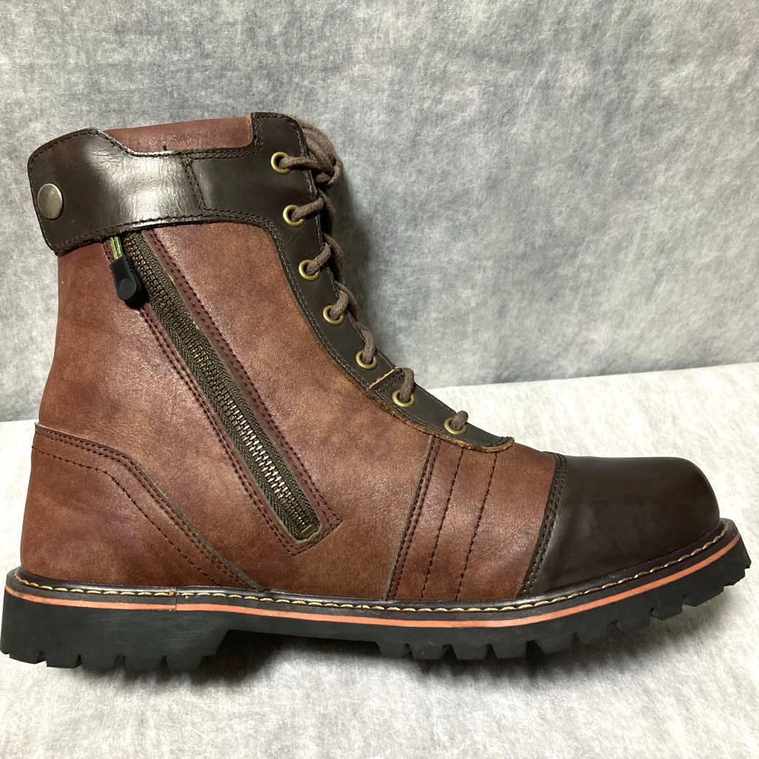 美品 KOMINE コミネ ビンテージライディングブーツ バイク ツーリング 靴