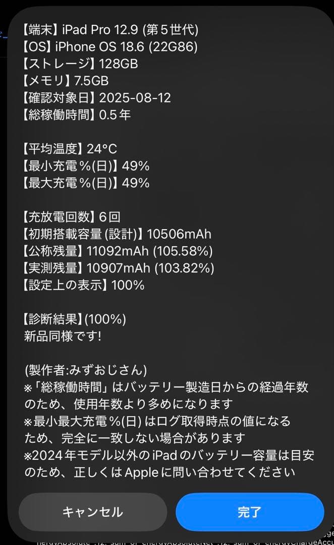 【クズ8838】ipad pro 12.9インチ 第5世代 wifi