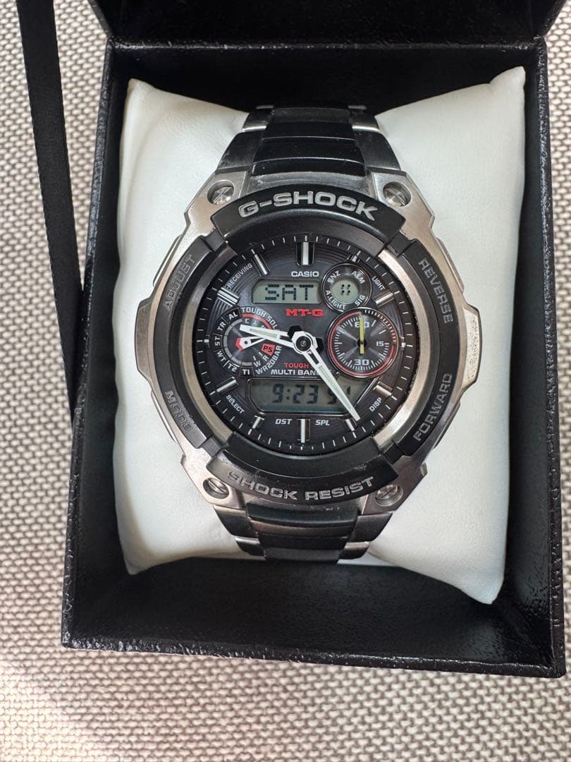 カシオG-SHOCK MT-G 1500 メタルバンド