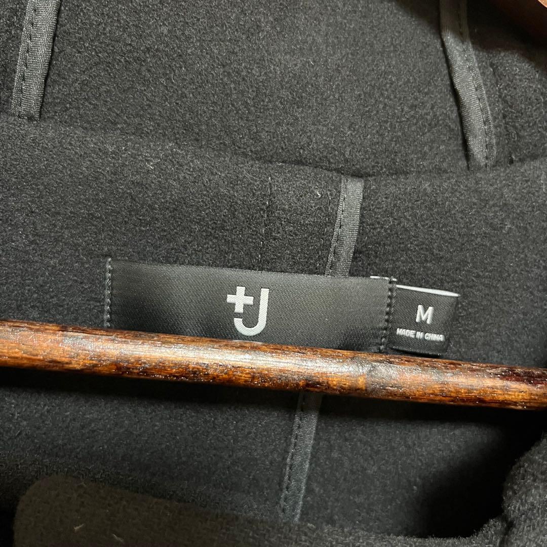 未使用タグ付き UNIQLO ジル•サンダー オーバーサイズ ダッフルコート 黒