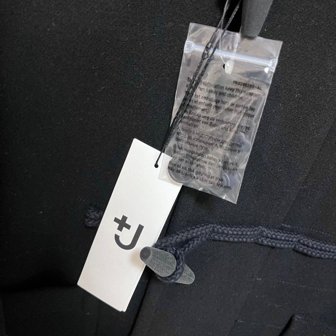 未使用タグ付き UNIQLO ジル•サンダー オーバーサイズ ダッフルコート 黒