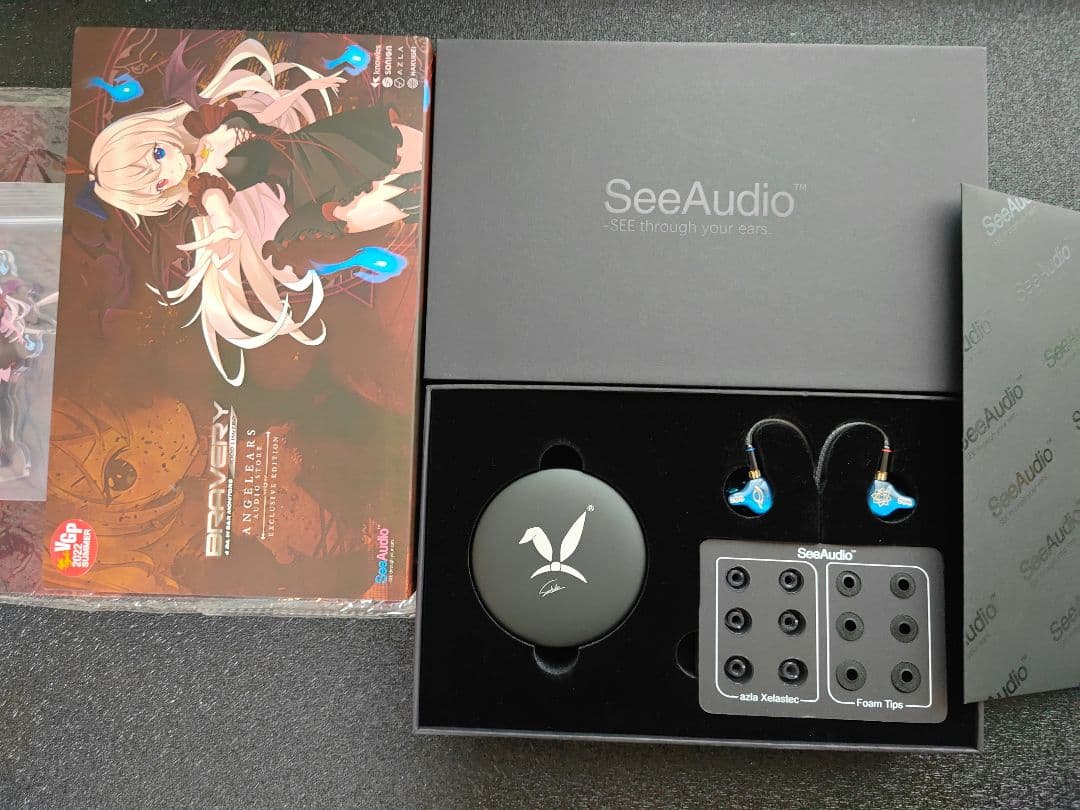 Seeaudio Bravery AE 限定版 BLUE