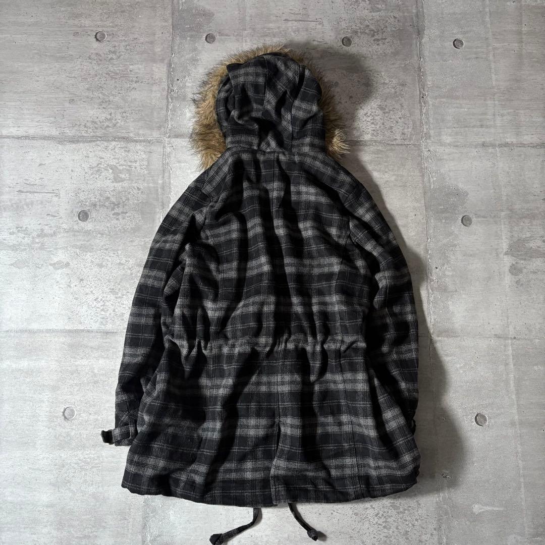 ジャケット・アウター 00s archive ombre check far jacket y2k