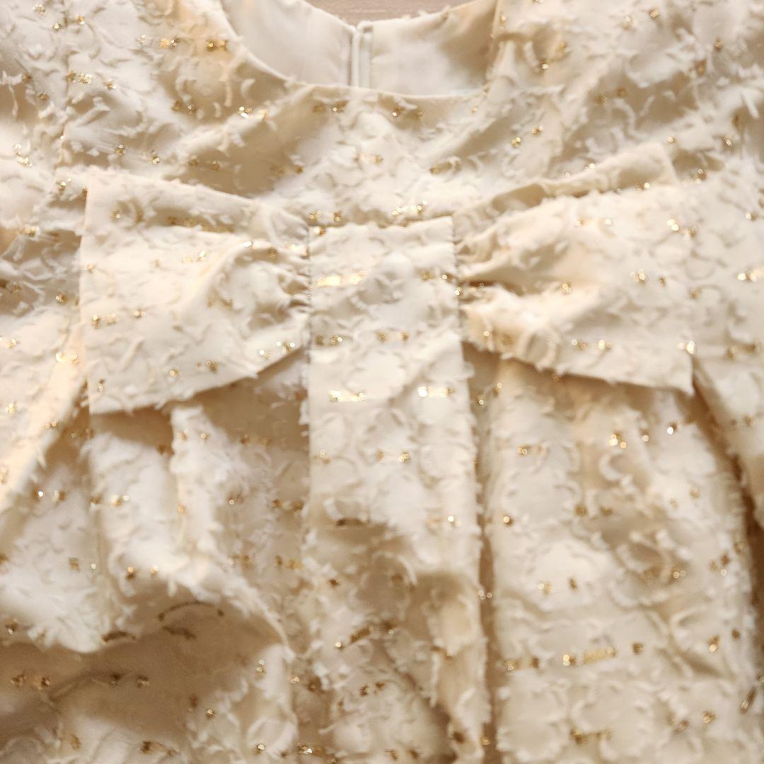 【美品 130 2点セット】タルティーヌエショコラ ドレス&カーディガン