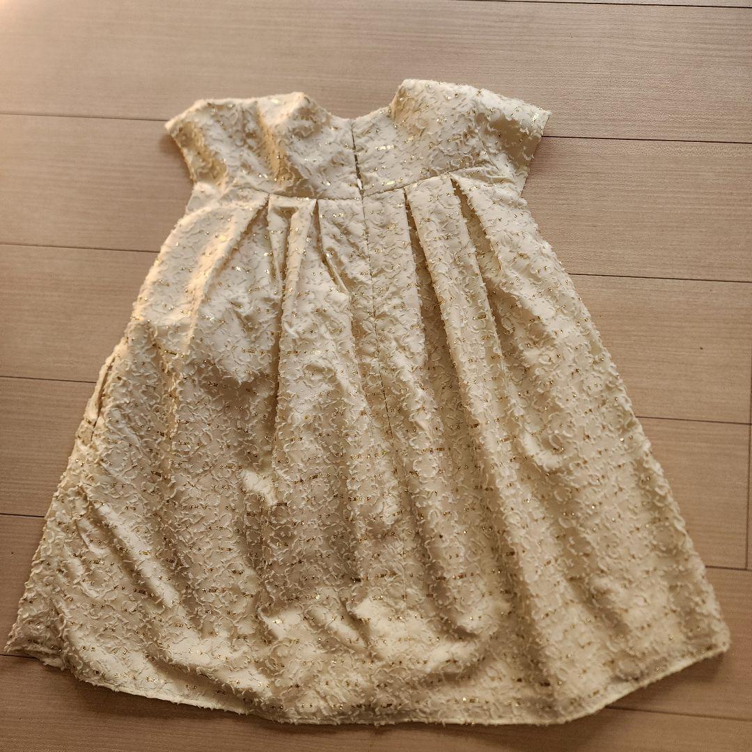 【美品 130 2点セット】タルティーヌエショコラ ドレス&カーディガン