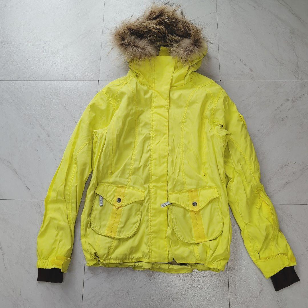 スノーボードウェア 上下セット arg ファー付き セットアップ