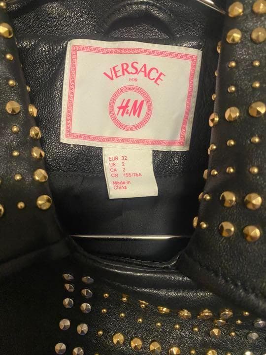 Versace x  ライダースジャケット スタッズ T25032807