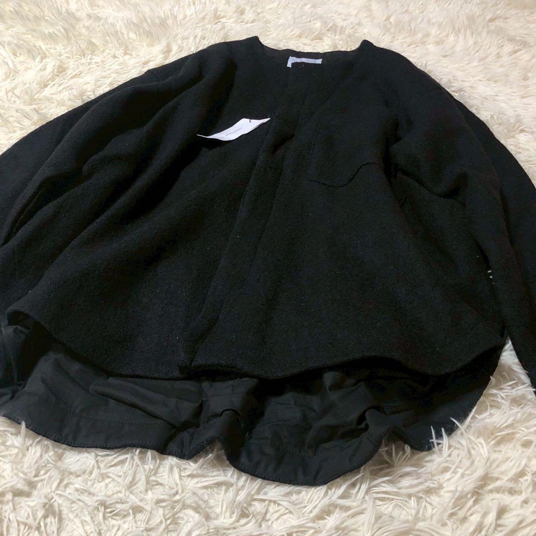 【ゆっき】ソラモナポッシェ プレスウール 圧縮ウール ジャケット