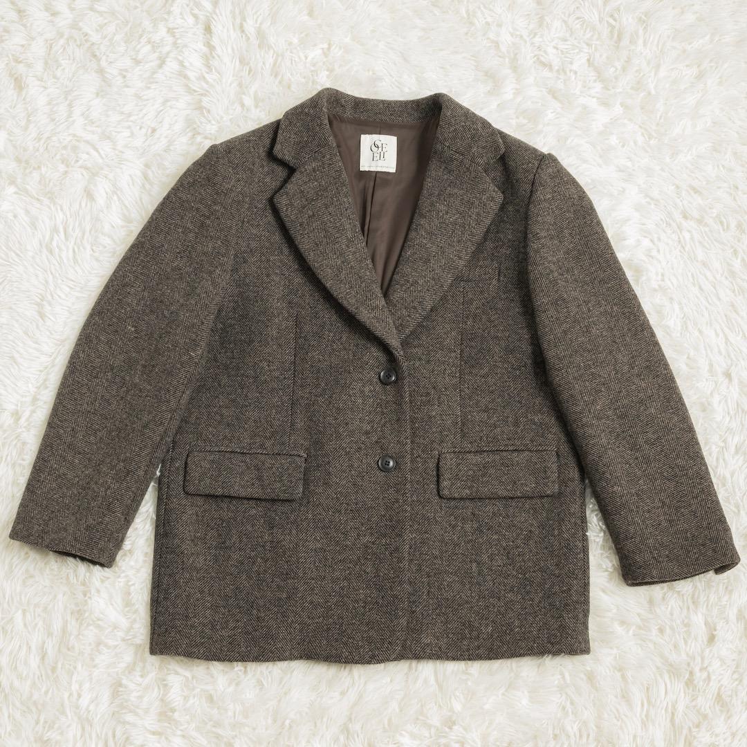 SeaRoomlynn collab オーバーショルダーテーラードジャケット S