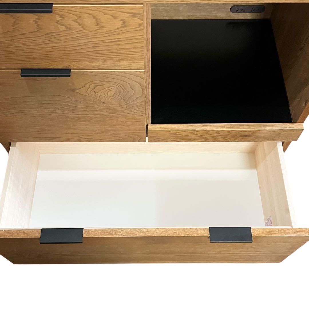 unico ウニコ ADDAY アディ キッチンカウンター　W820 食器棚