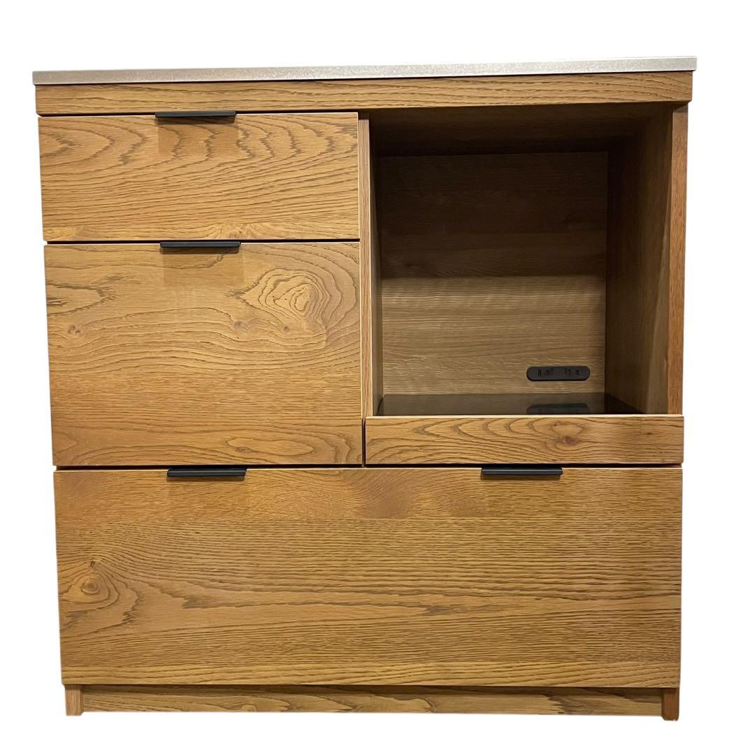 unico ウニコ ADDAY アディ キッチンカウンター　W820 食器棚