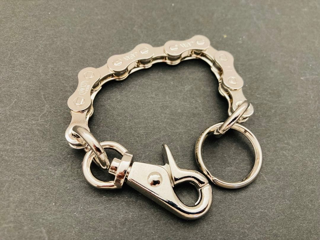 新品未使用　PORTER ウォレットチェーン バイシクルチェーン　シルバー