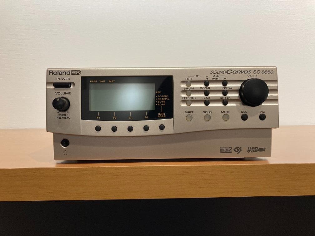 DTM・DAW Roland SC-8850 SOUND CANVAS