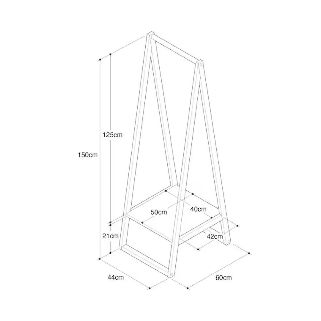 ＊美品＊無印良品 木製コートハンガーラック
