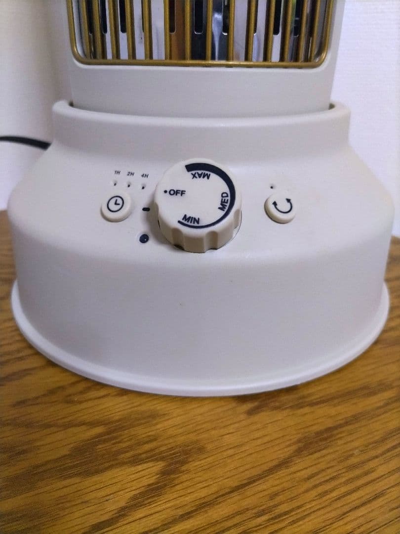 【美品】BRUNO カーボンヒーターNostalStovewide グレージュ