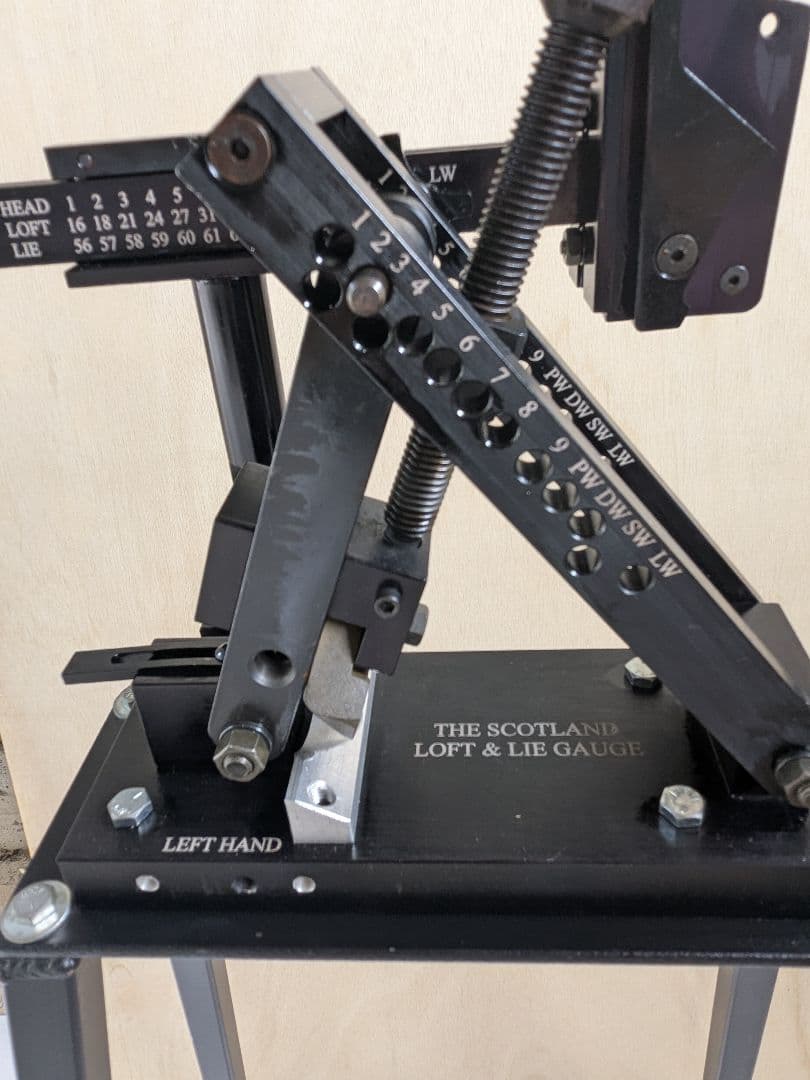 H*i様 ゴルフクラブ　ロフトライ角度調節器(架台付き) ☆ スコットランド