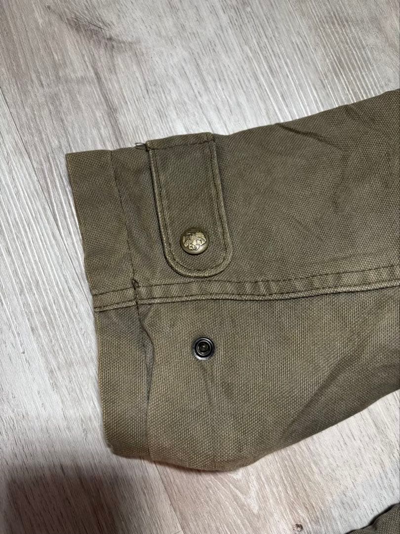 154 【希少USA製】ウールリッチ 裏ボア ダック フィールドコート XL