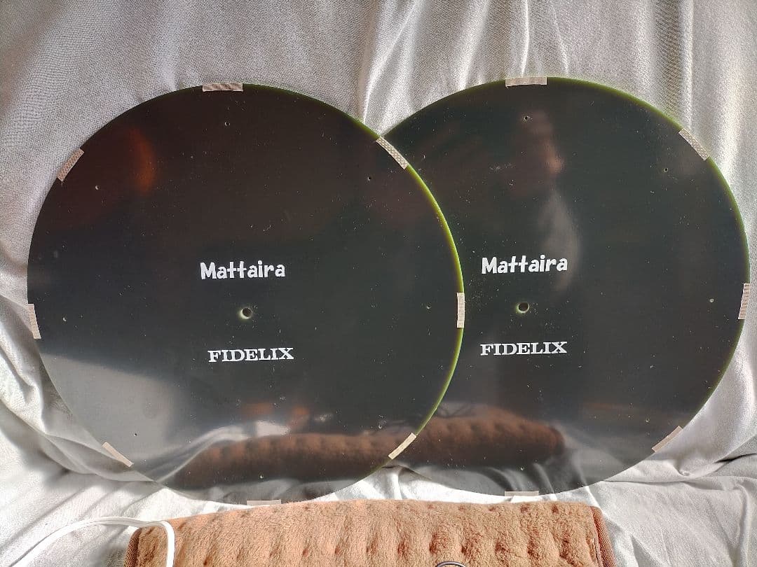 レコード反り矯正器具　Fidelix Mattaira