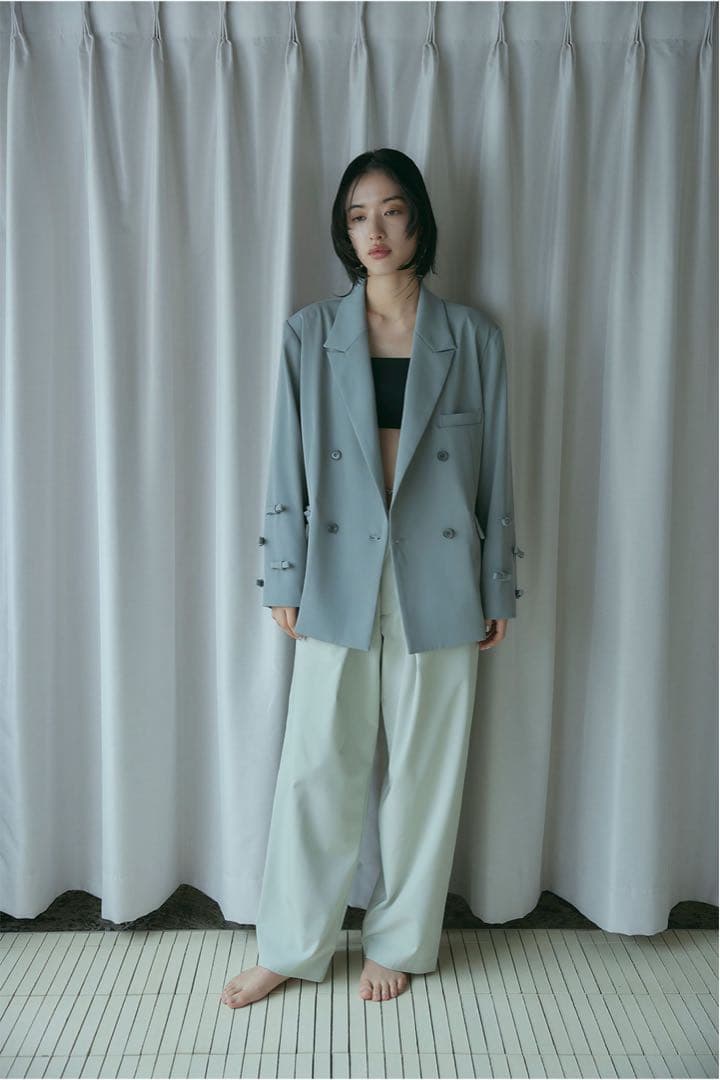 MEER. RIBBON OVERSIZED JACKET リボン　ジャケット
