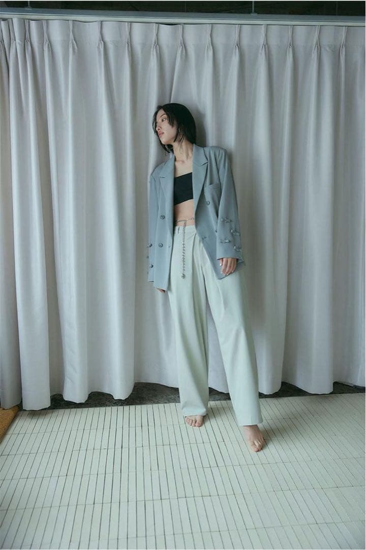 MEER. RIBBON OVERSIZED JACKET リボン　ジャケット