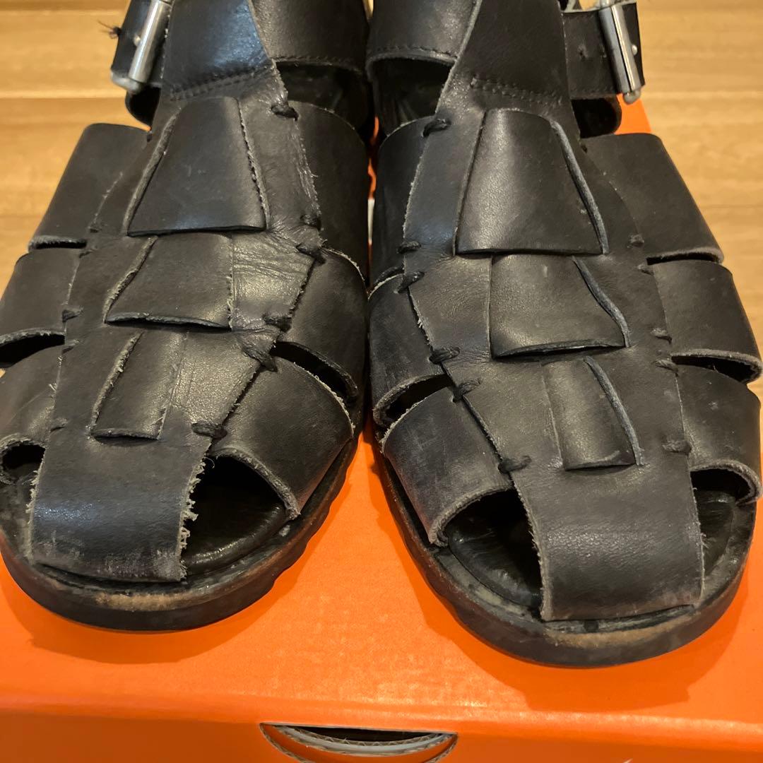 【パラブーツ】ブラックレザー